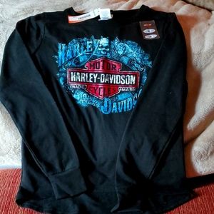 Womens Harley Davidson Light Sweatshirt NWT Size M